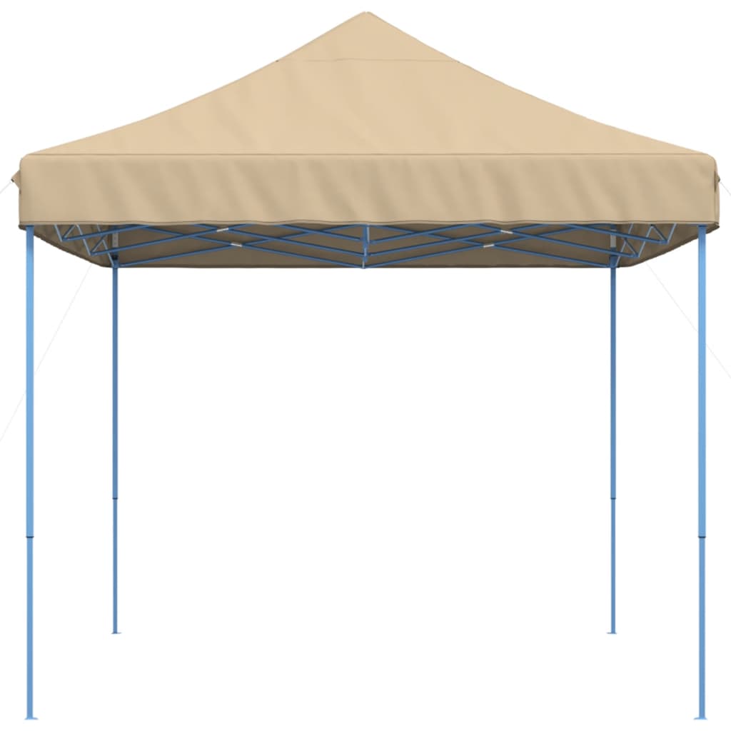 vidaXL Foldable Party Tent Pop-Up Beige 440x292x315 cm