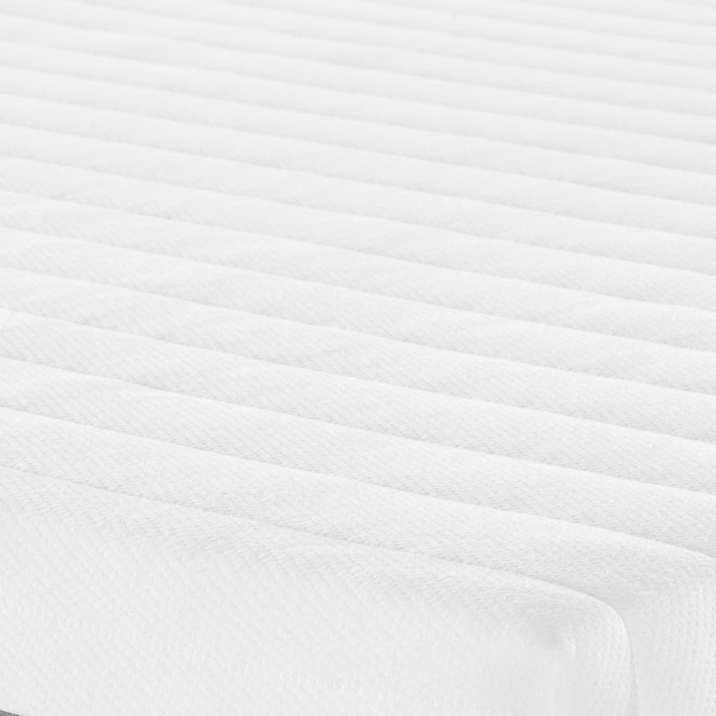 vidaXL Foam Mattress Medium Soft 183x203 cm King Size