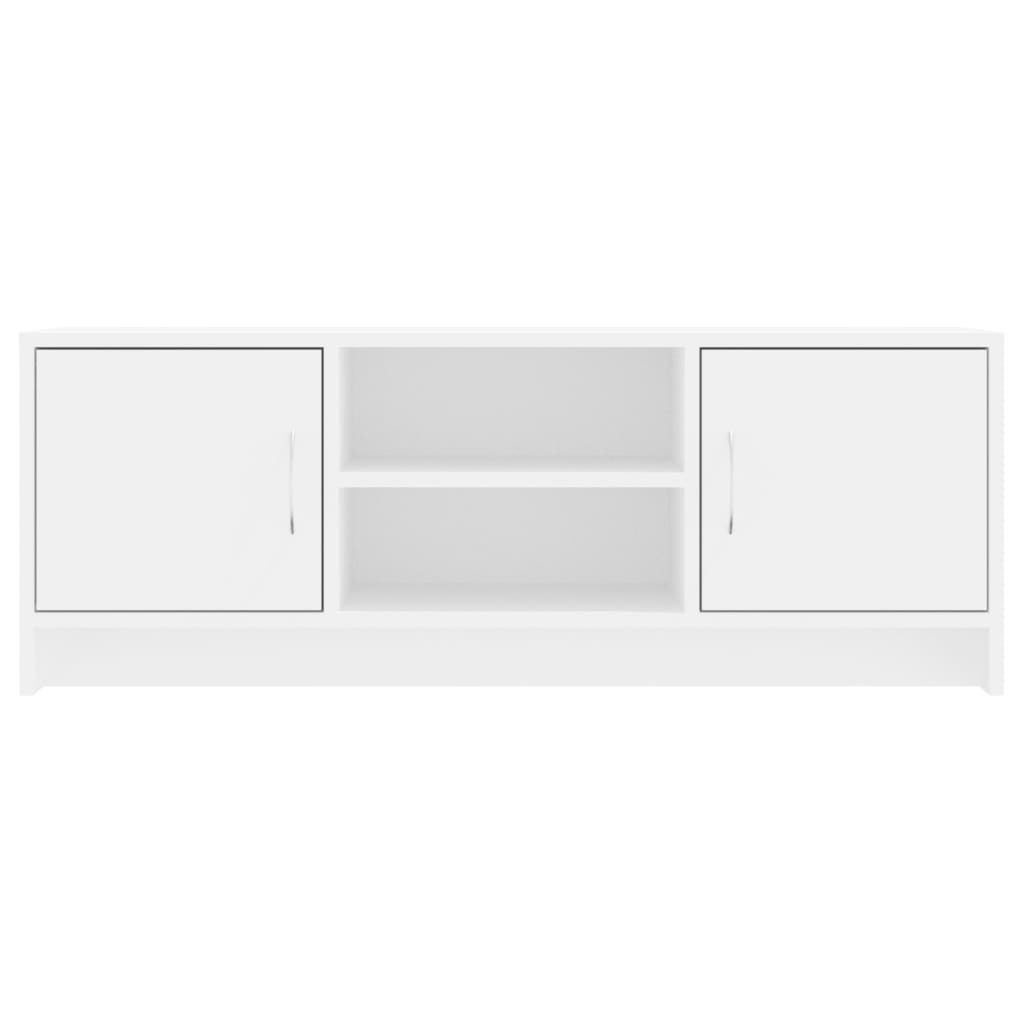 vidaXL TV Cabinet White 102x30x37.5 cm Engineered Wood