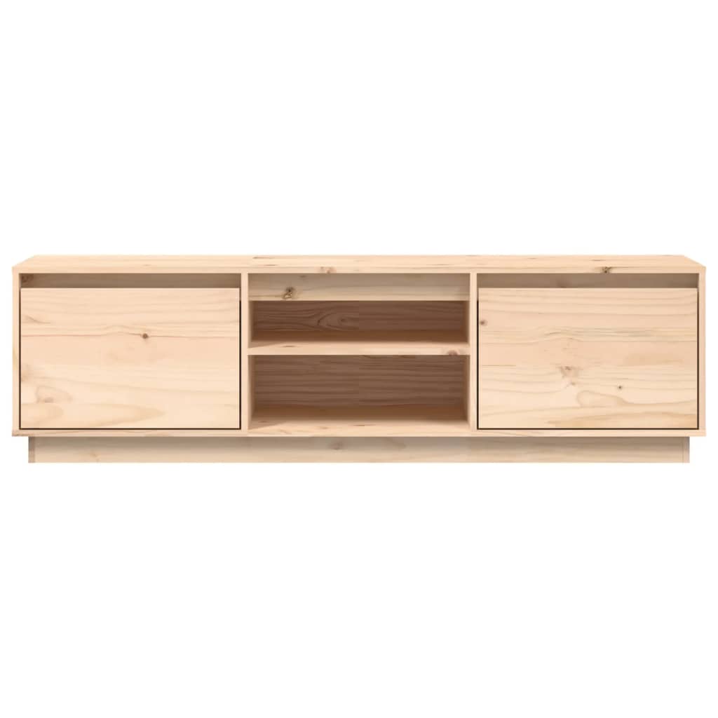 vidaXL TV Cabinet 140x35x40 cm Solid Wood Pine