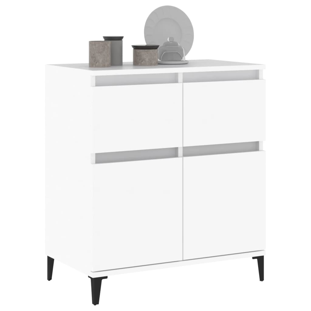 vidaXL Sideboard White 60x35x70 cm Engineered Wood