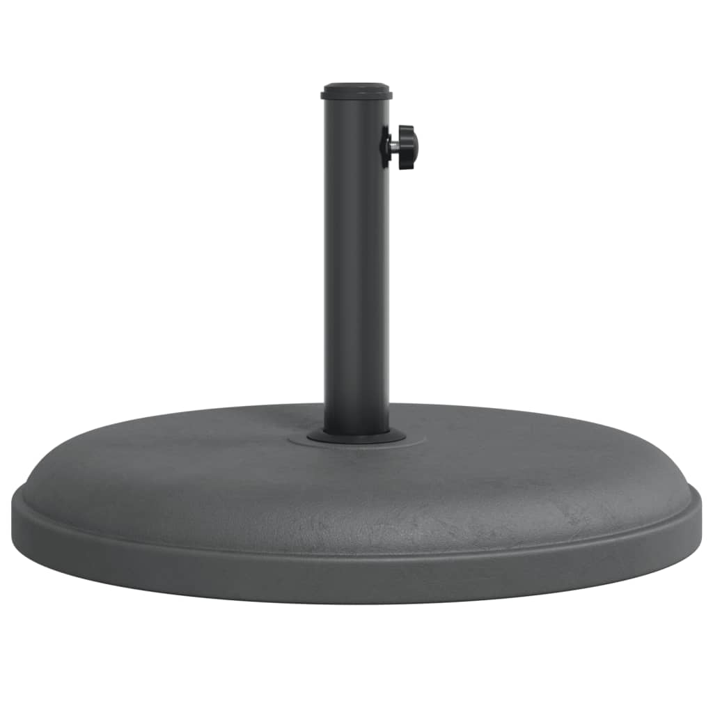 vidaXL Parasol Base for Ø32/35/38 mm Poles 25 kg Round