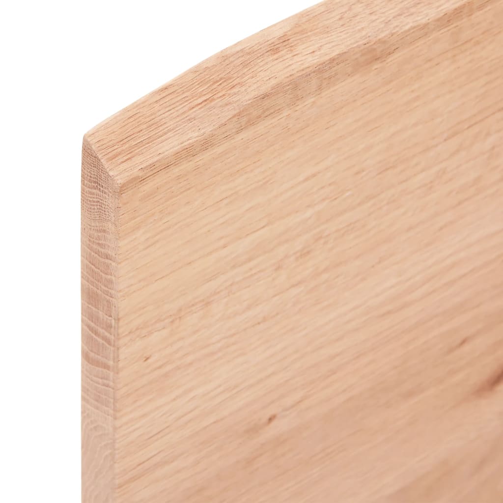 vidaXL Wall Shelf Light Brown 40x60x2 cm Treated Solid Wood Oak