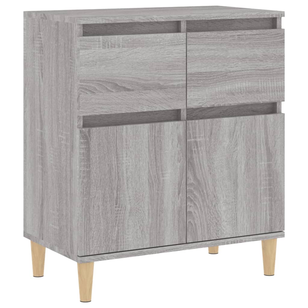 vidaXL Sideboard Grey Sonoma 60x35x70 cm Engineered Wood