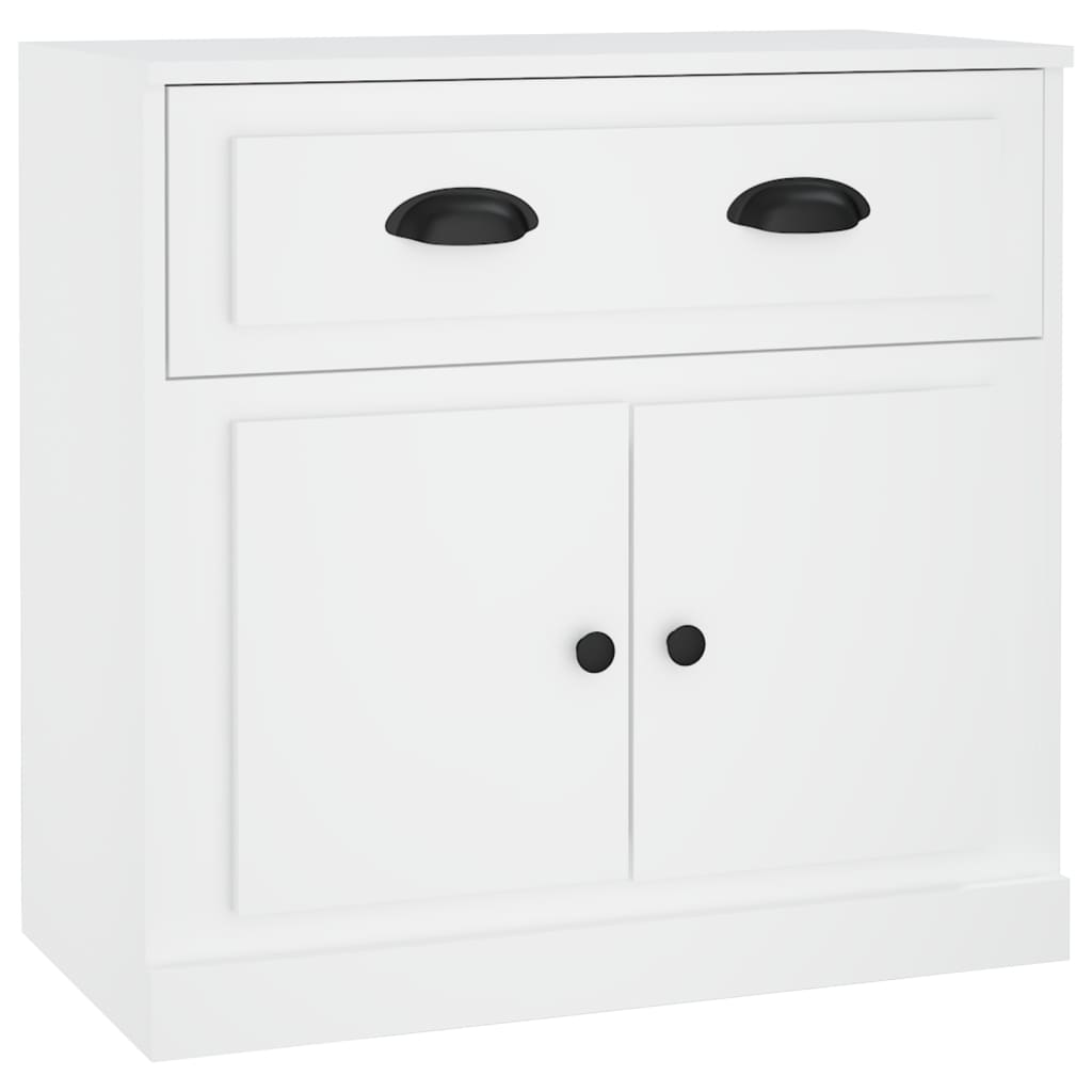 vidaXL Sideboard White 70x35.5x67.5 cm Engineered Wood