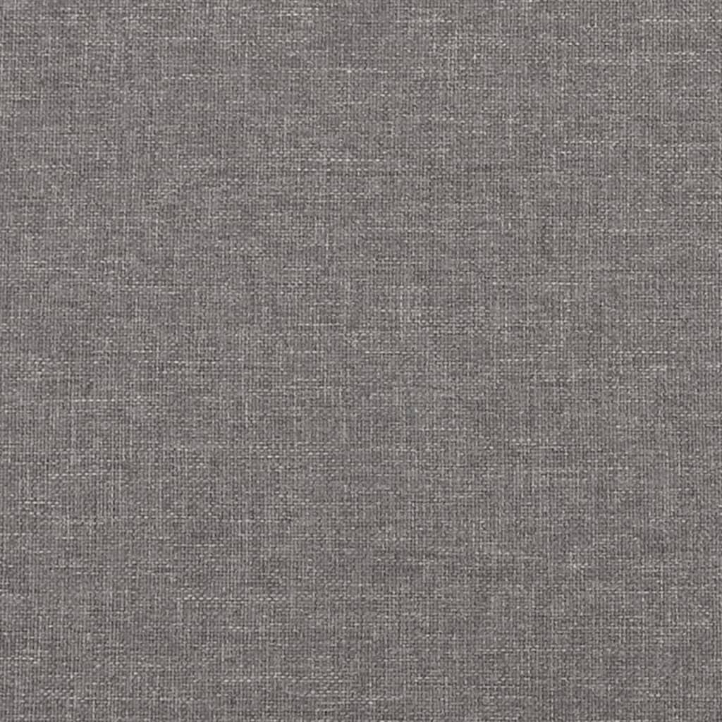 vidaXL 2-Seater Sofa Light Grey 120 cm Fabric