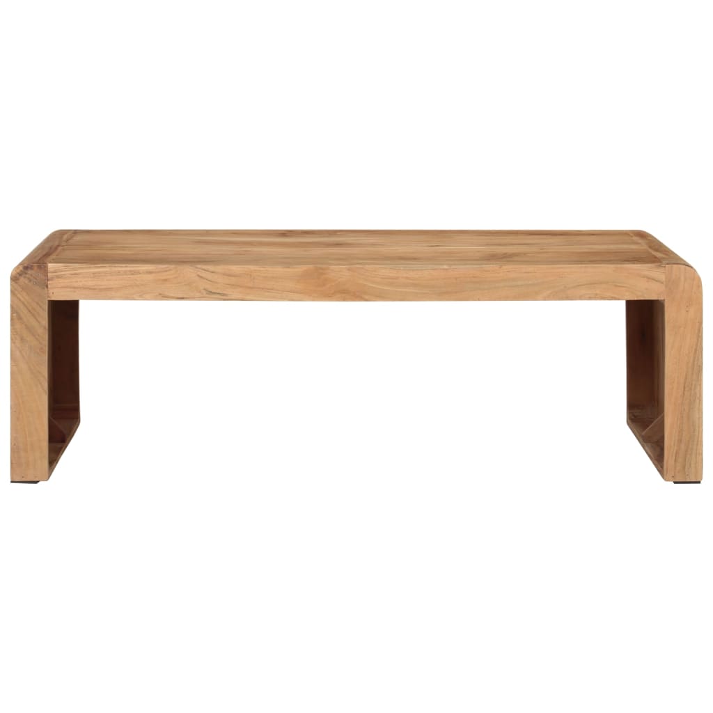 vidaXL Coffee Table 110x55x35 cm Solid Wood Acacia