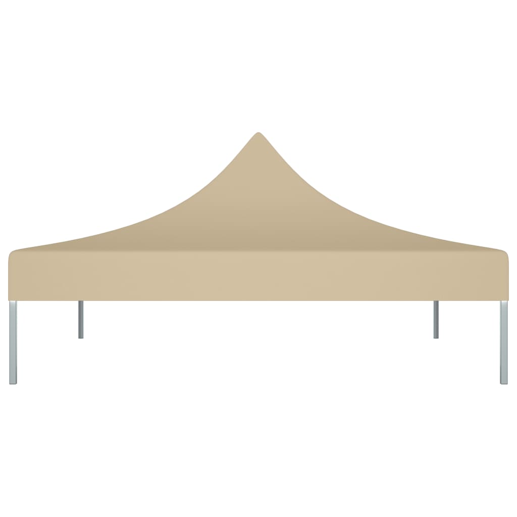 vidaXL Party Tent Roof 2x2 m Beige 270 g/m²