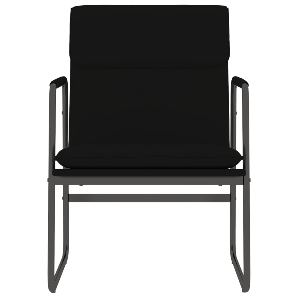 vidaXL Lounge Chair Black 55x64x80 cm Faux Leather