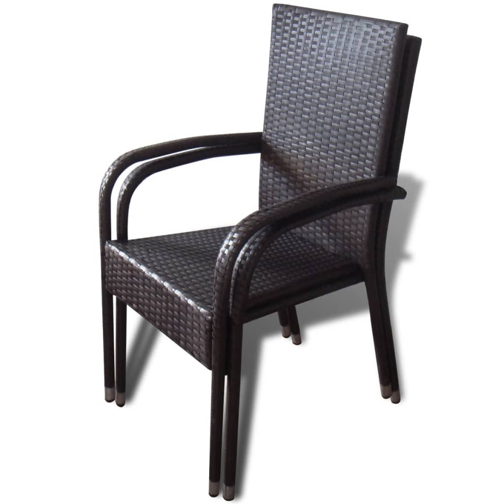 rattan dining chairs argos