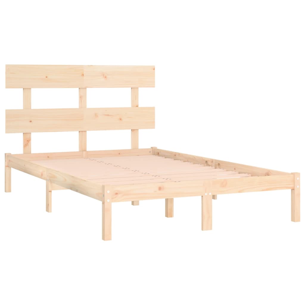 vidaXL Bed Frame without Mattress 180x200 cm Super King Solid Wood