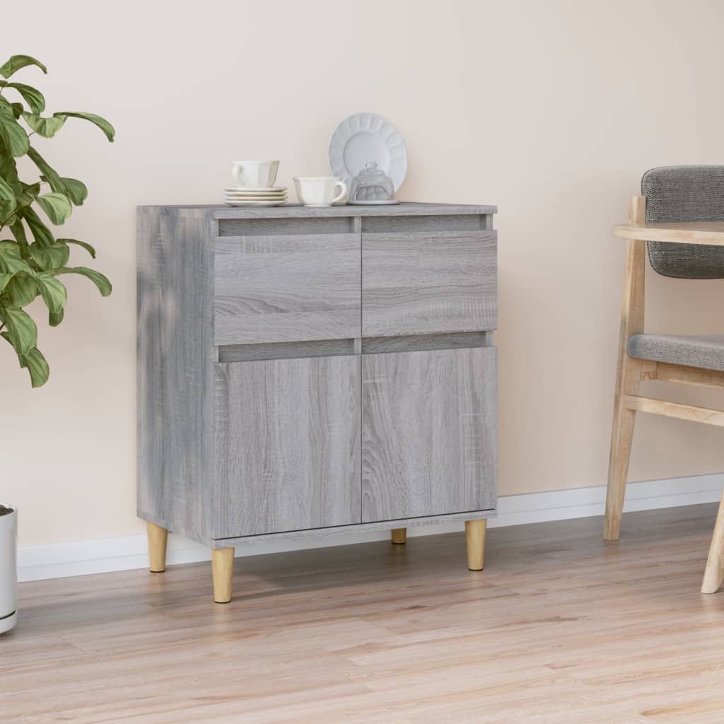 vidaXL Sideboard Grey Sonoma 60x35x70 cm Engineered Wood