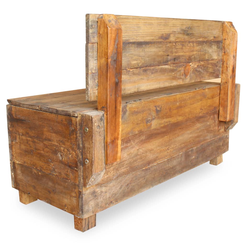 vidaXL Bench Solid Reclaimed Wood 86x40x60 cm