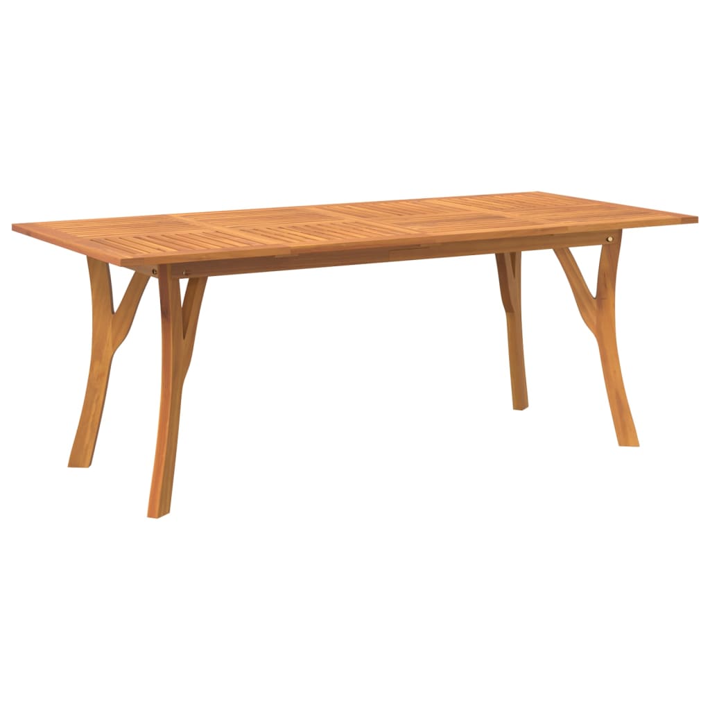 vidaXL Garden Table 200x90x75 cm Solid Wood Acacia