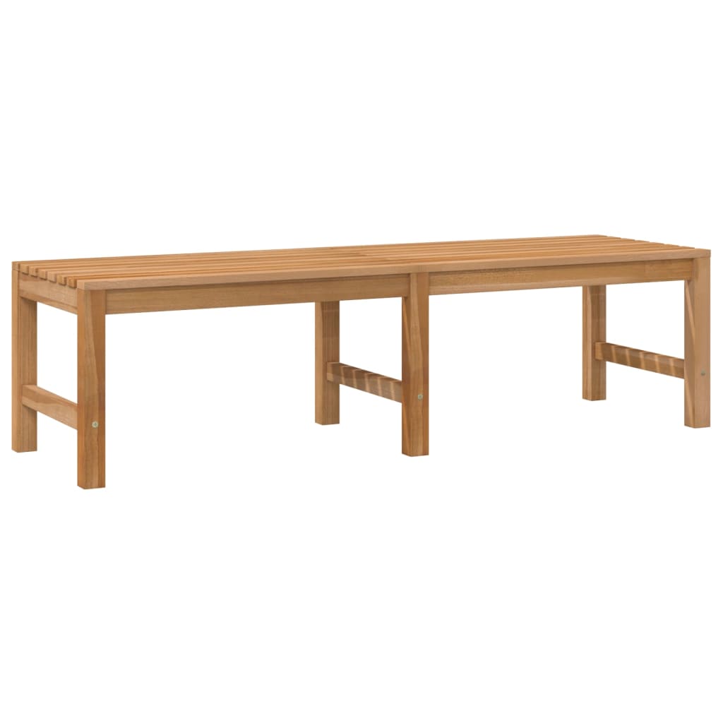 vidaXL Garden Bench 150 cm Solid Teak Wood