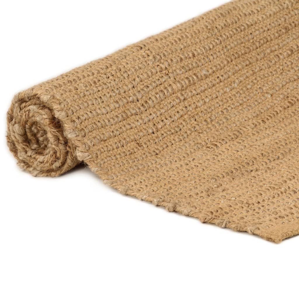 vidaXL Rug Rectangular Natural 120x180 cm Jute