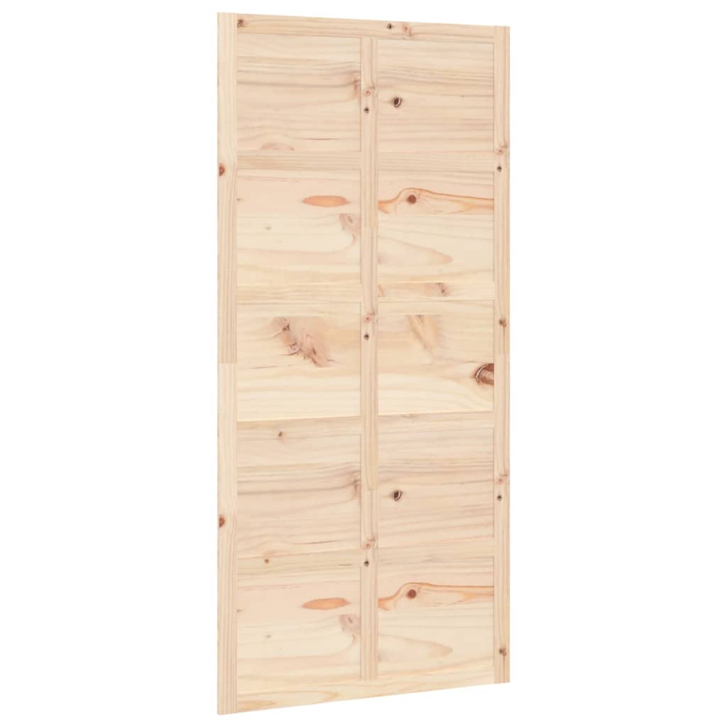 vidaXL Barn Door 100x1.8x214 cm Solid Wood Pine