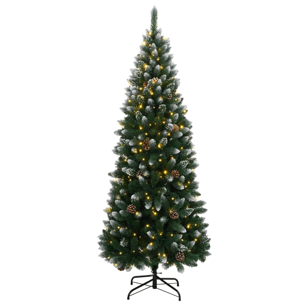 vidaXL Artificial Christmas Tree 150 LEDs 120 cm