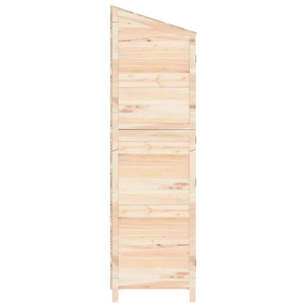 vidaXL Garden Shed 55x52x174.5 cm Solid Wood Fir