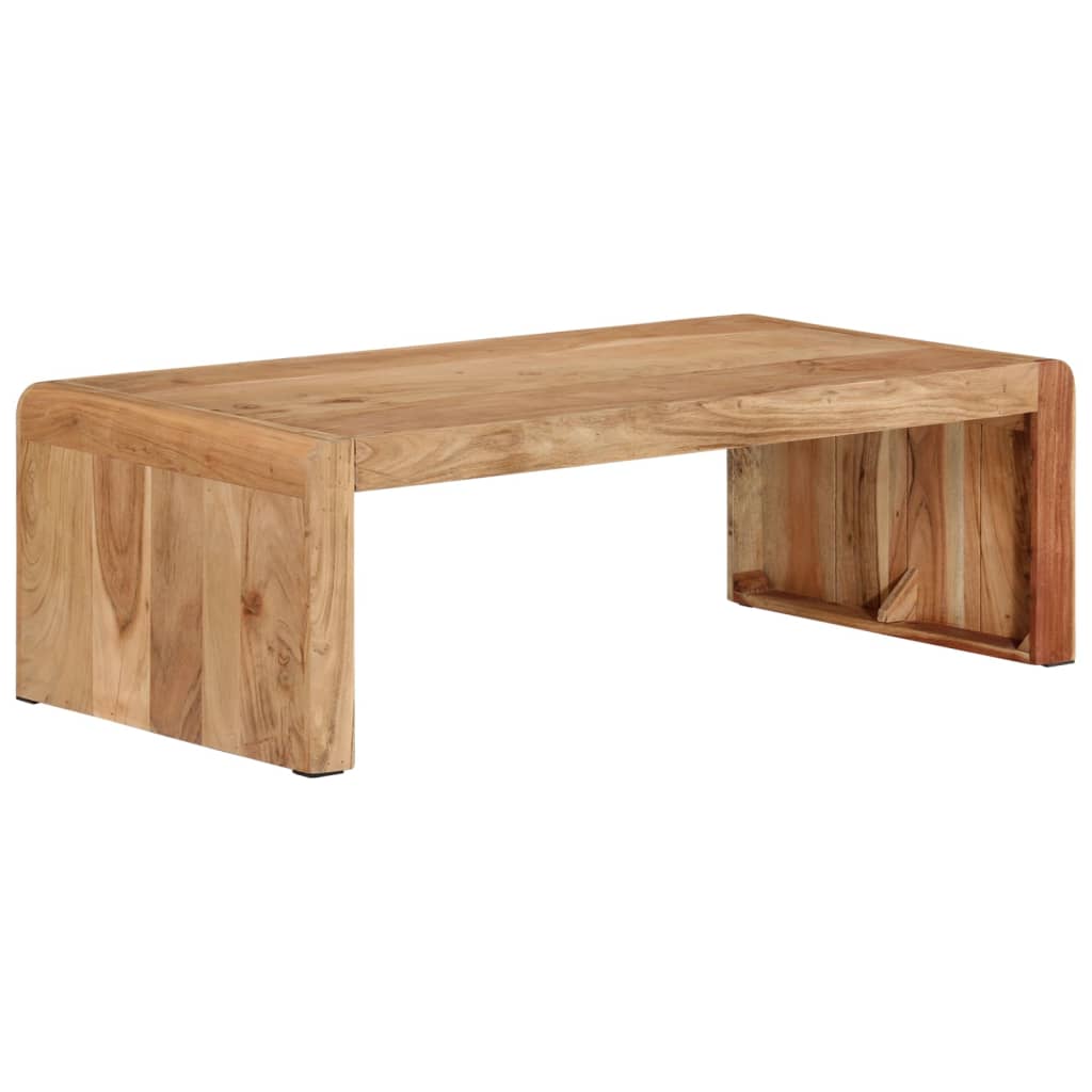 vidaXL Coffee Table 110x55x35 cm Solid Wood Acacia