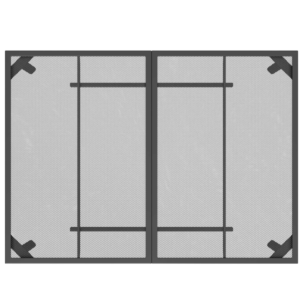 vidaXL Garden Table Anthracite 110x80x72 cm Steel Mesh