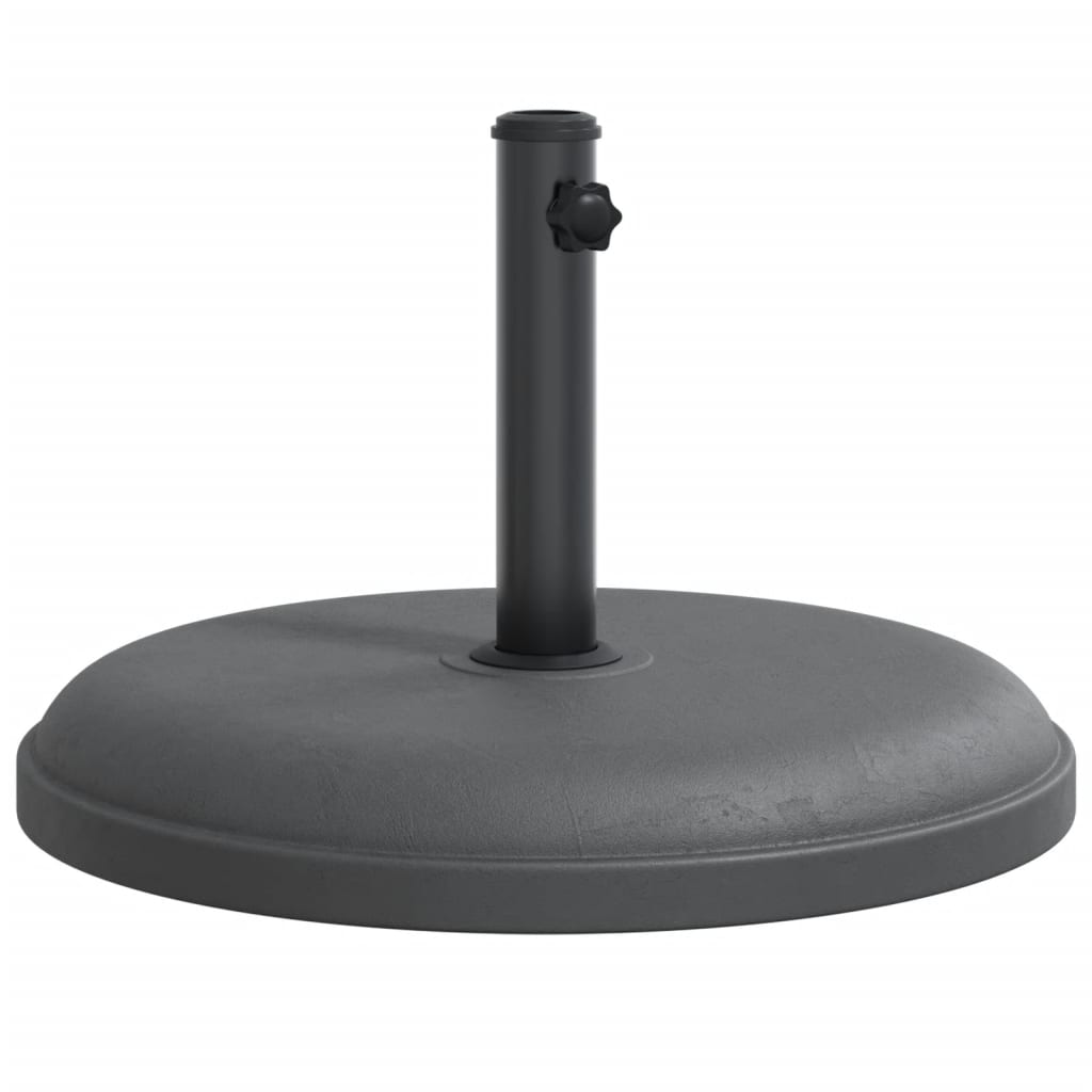 vidaXL Parasol Base for Ø32/35/38 mm Poles 25 kg Round