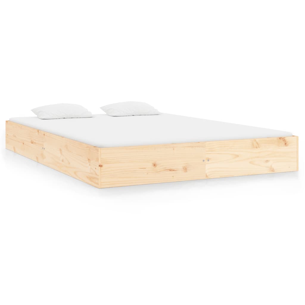 vidaXL Bed Frame without Mattress Solid Wood 180x200 cm Super King Size