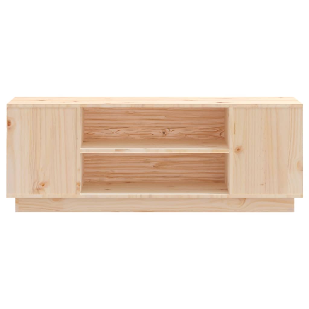 vidaXL TV Cabinet 110x35x40.5 cm Solid Wood Pine