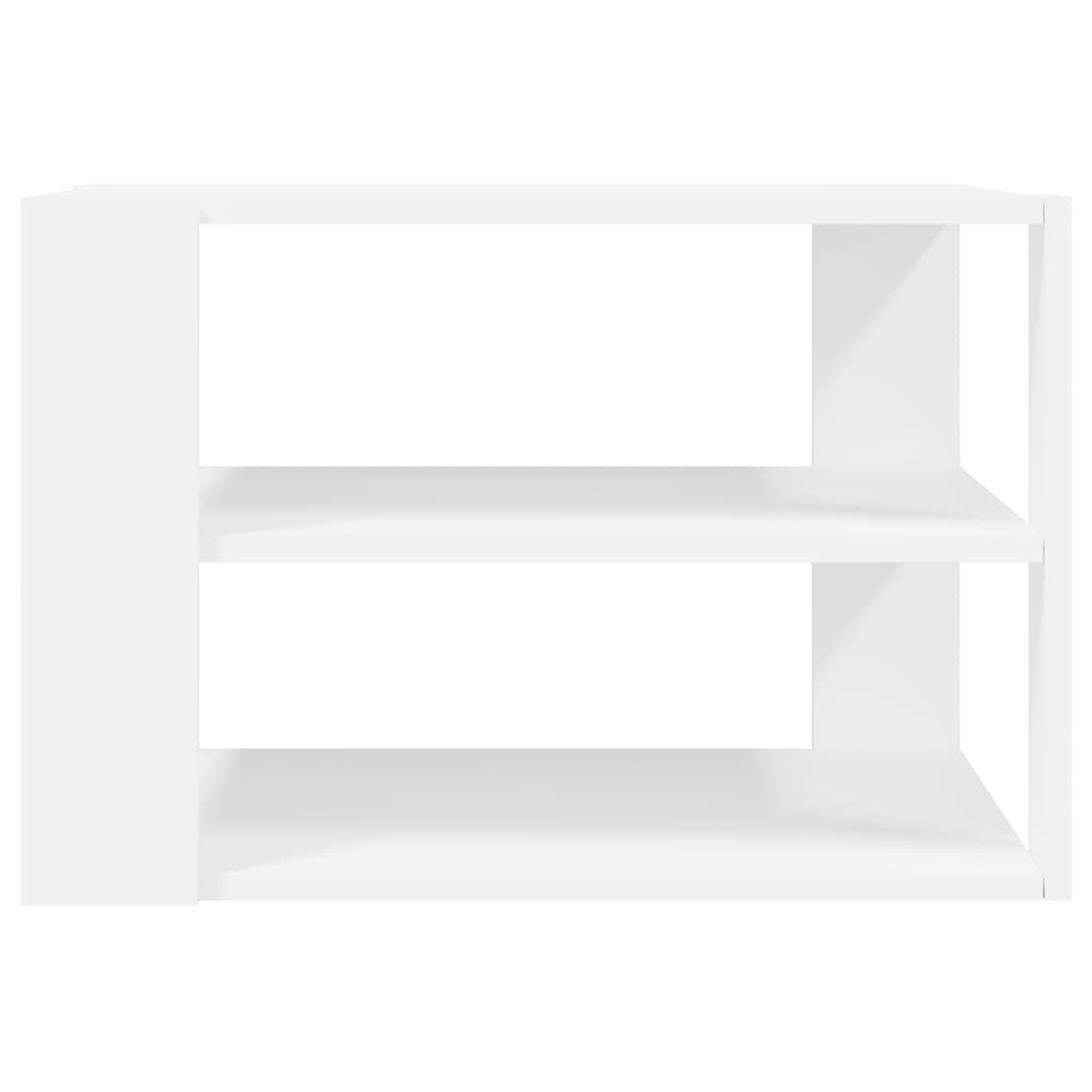 vidaXL Coffee Table White 59.5x59.5x40 cm Engineered Wood