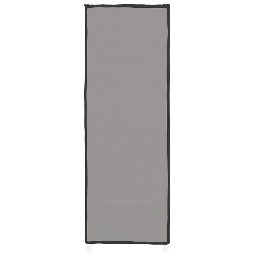 vidaXL Shoe Cabinet Grey 60x28x90 cm Fabric