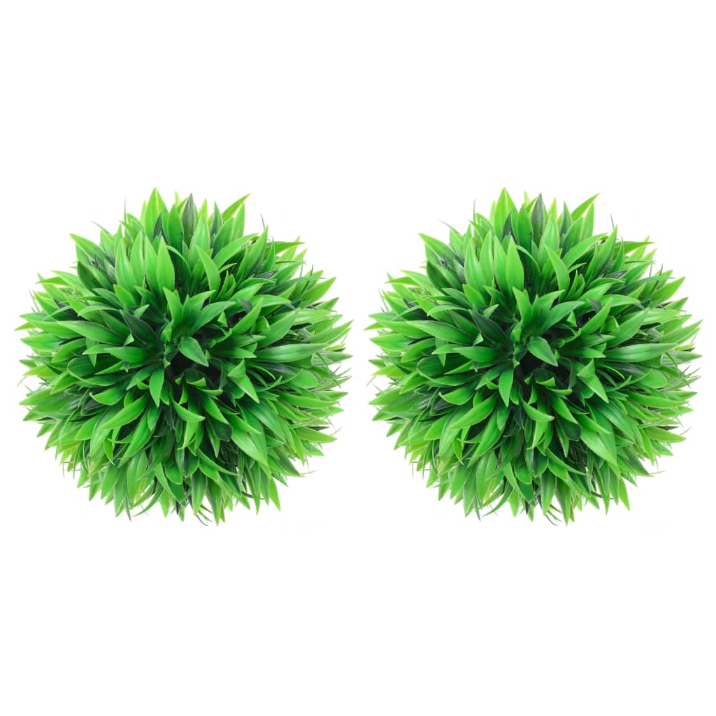 vidaXL Artificial Boxwood Balls 2 pcs 30 cm