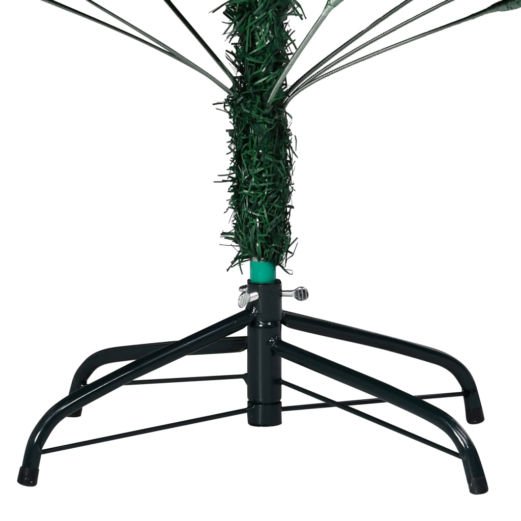 vidaXL Artificial Pre-lit Christmas Tree with Thick Branches Green 240 cm