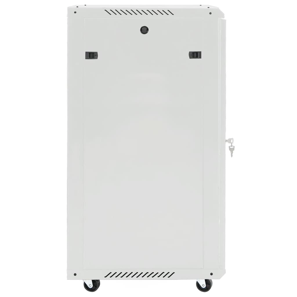 vidaXL 15U Network Cabinet with Swivel Feet 19" IP20 53x40x80 cm