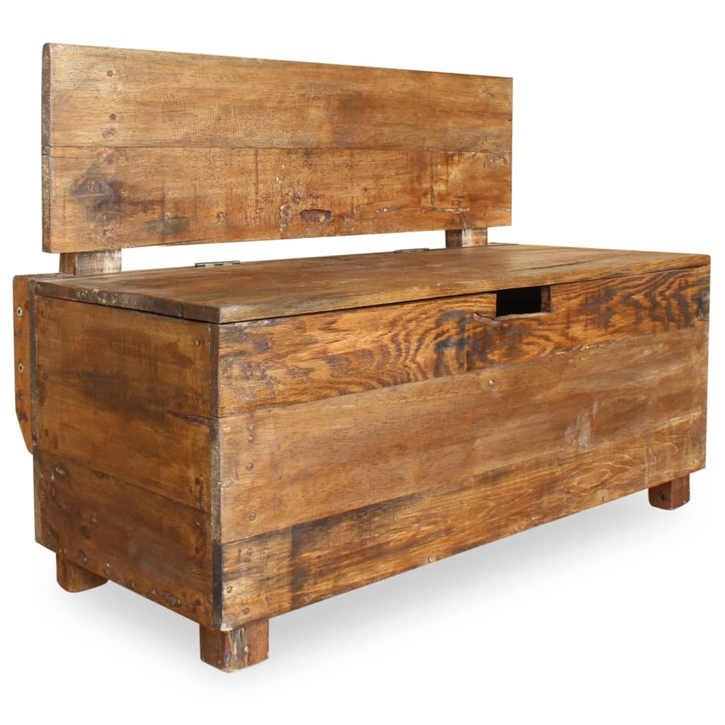 vidaXL Bench Solid Reclaimed Wood 86x40x60 cm