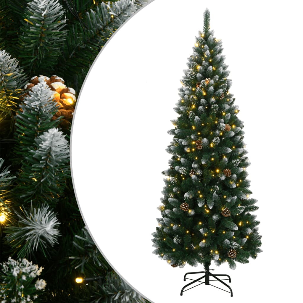 vidaXL Artificial Christmas Tree 150 LEDs 120 cm