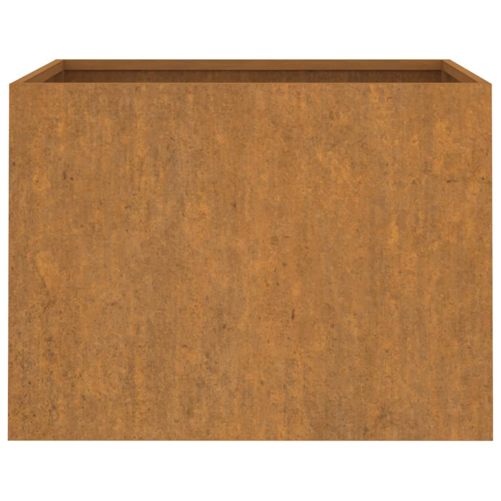 vidaXL Planter 62x47x46 cm Corten Steel