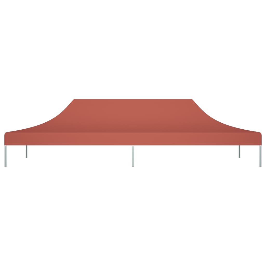 vidaXL Party Tent Roof 6x3 m Terracotta 270 g/m²