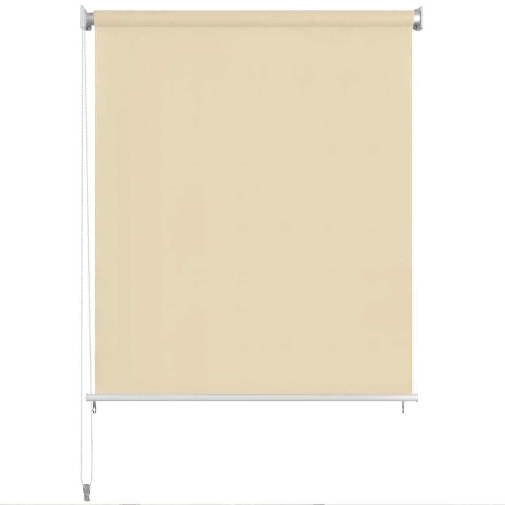 vidaXL Outdoor Roller Blind 160x230 cm Cream