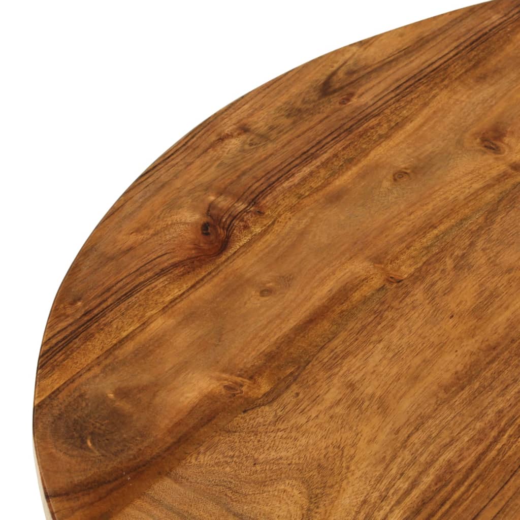 vidaXL Coffee Table 65x65x32 cm Solid Acacia Wood