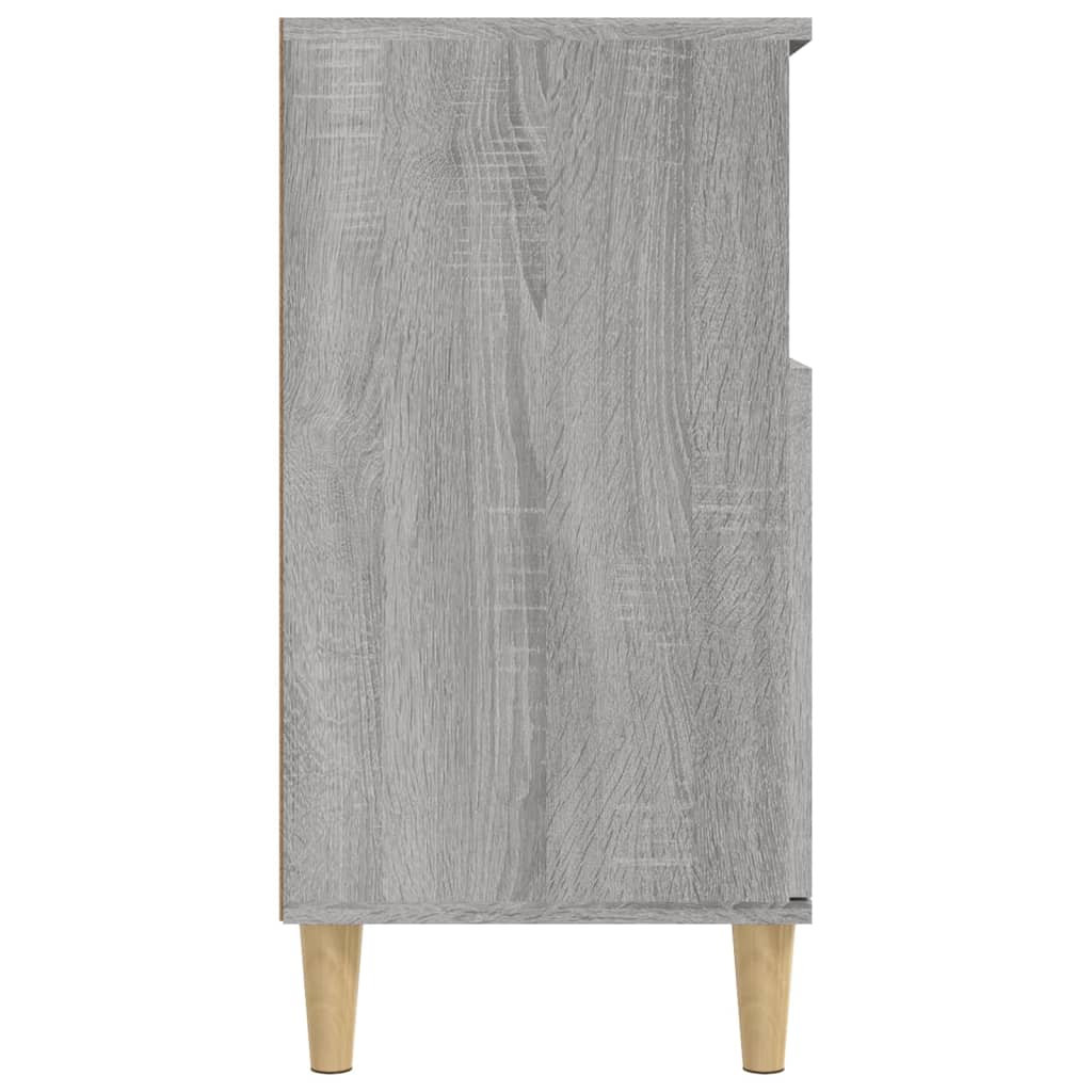 vidaXL Sideboard Grey Sonoma 60x35x70 cm Engineered Wood