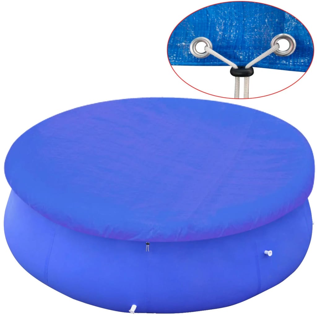 vidaXL Pool Covers 2 pcs for 300 cm Round Above-Ground Pools