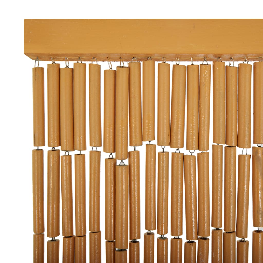 vidaXL Insect Door Curtain Bamboo 90x200 cm