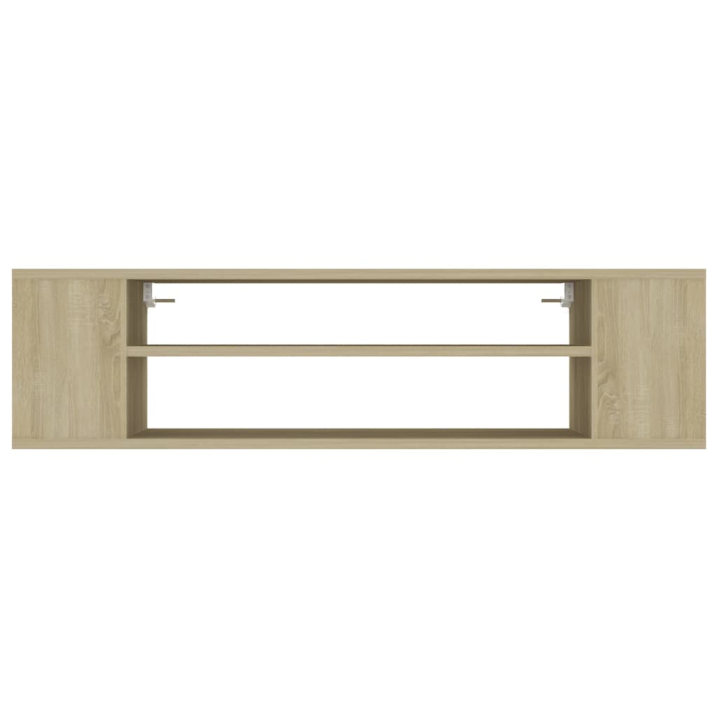 vidaXL Hanging TV Cabinet Sonoma Oak 100x30x26.5 cm Engineered Wood