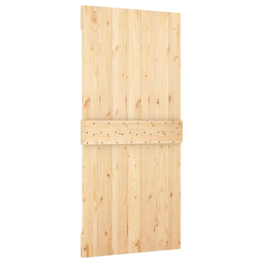 vidaXL Door NARVIK 95x210 cm Solid Wood Pine