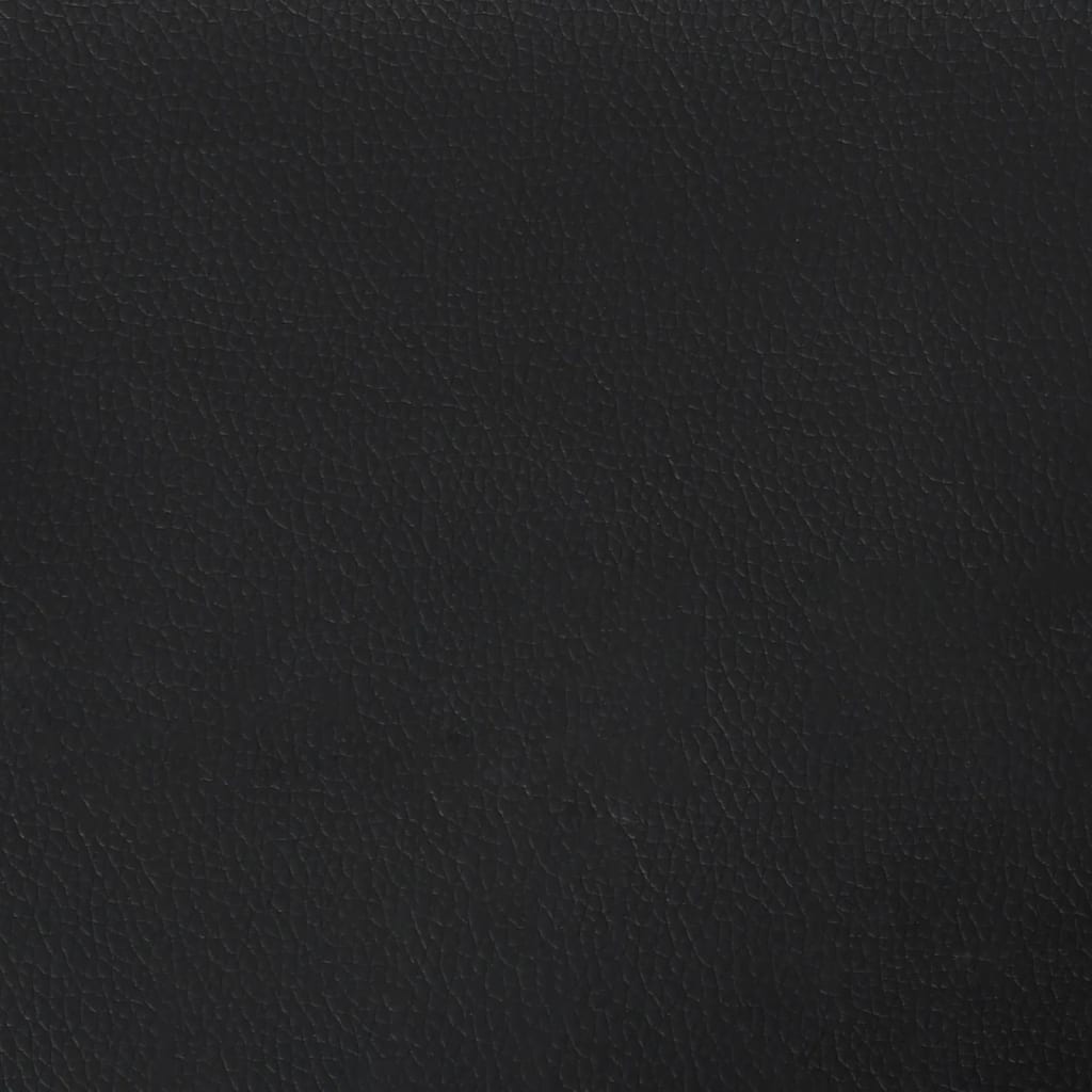vidaXL Headboards 4 pcs Black 80x5x78/88 cm Faux Leather