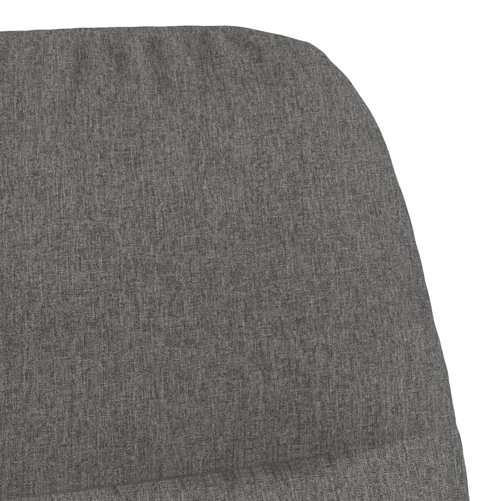 vidaXL Relaxing Chair Light Grey Fabric