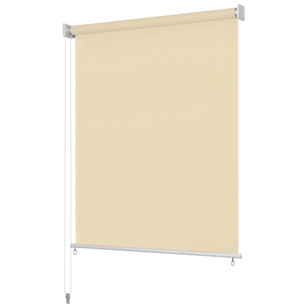 vidaXL Outdoor Roller Blind 180x230 cm Cream