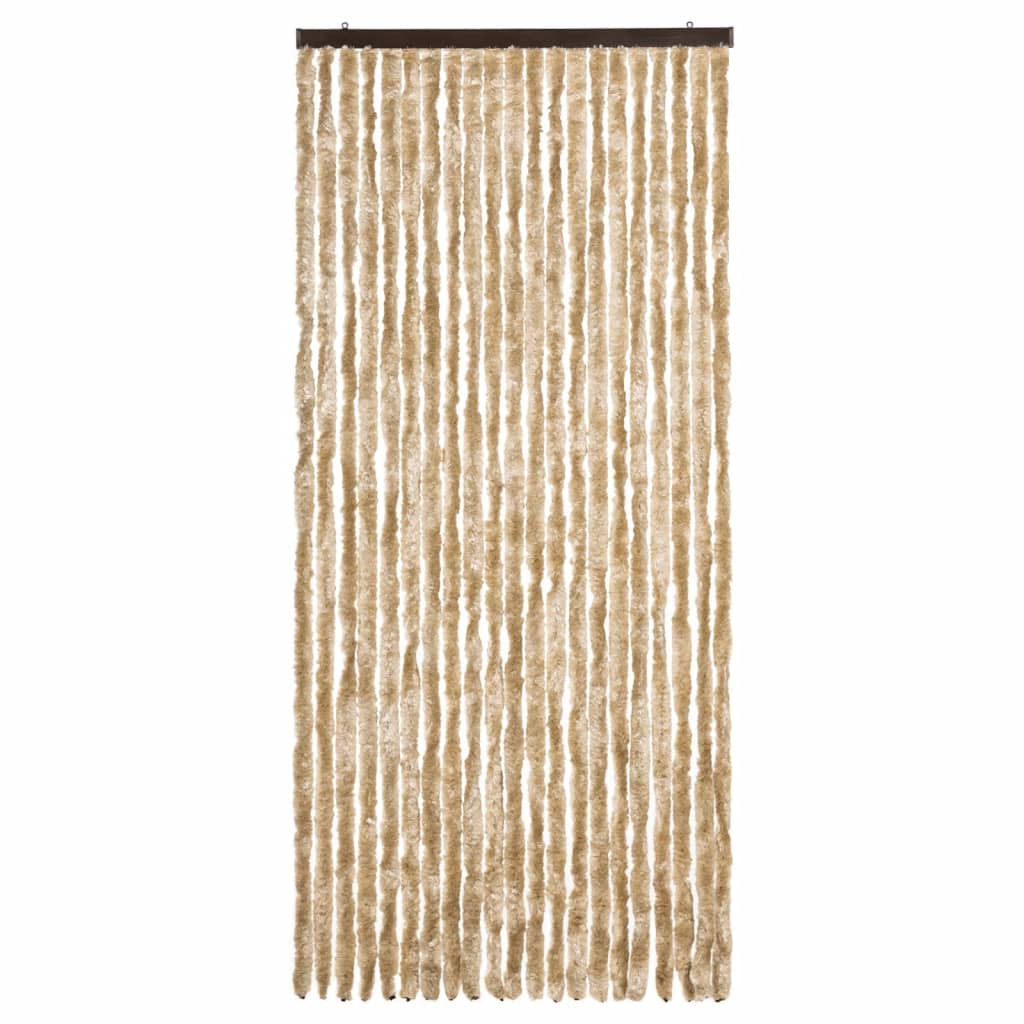 vidaXL Insect Curtain Beige 90x220 cm Chenille