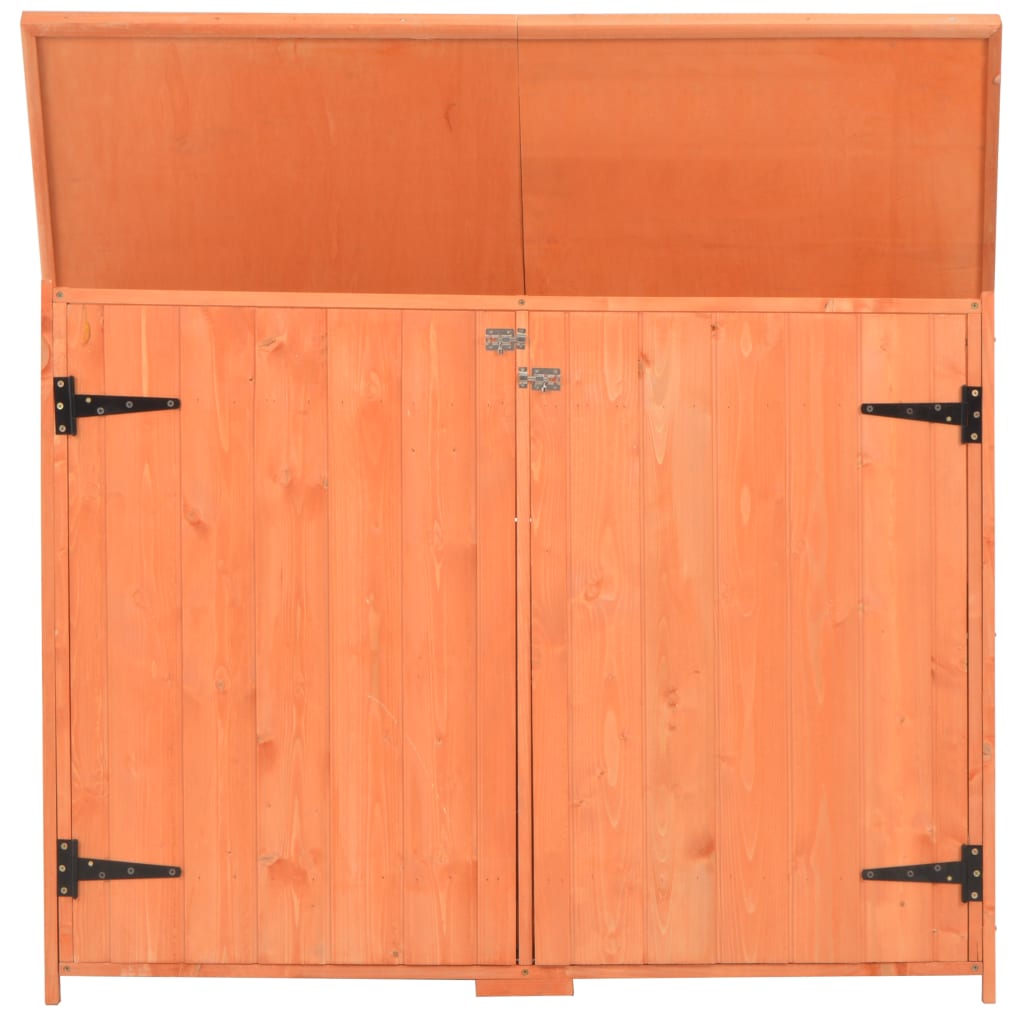 vidaXL Garden Storage Shed 128x42x91 cm Wood