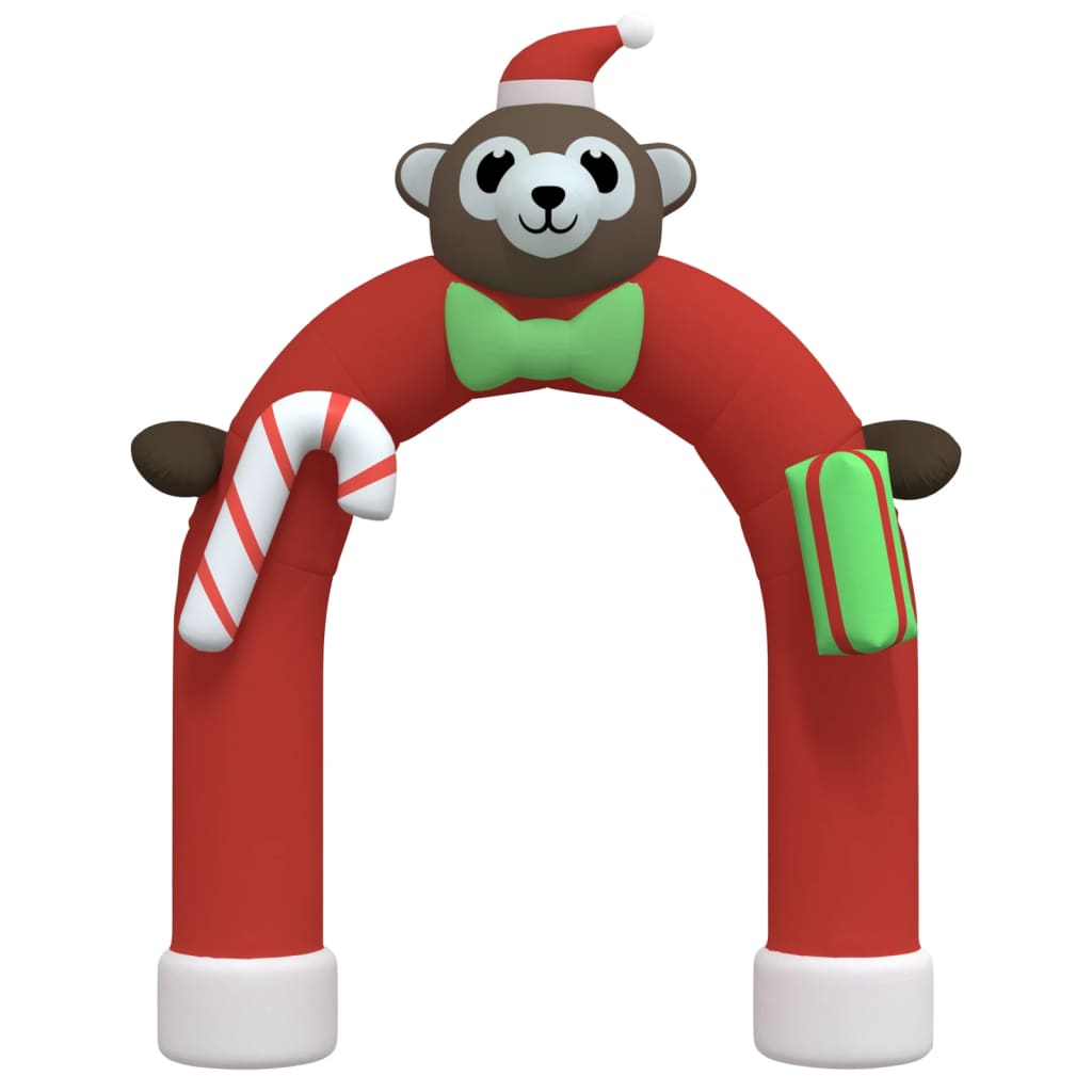 vidaXL Christmas Inflatable Arch Gate LED 380 cm